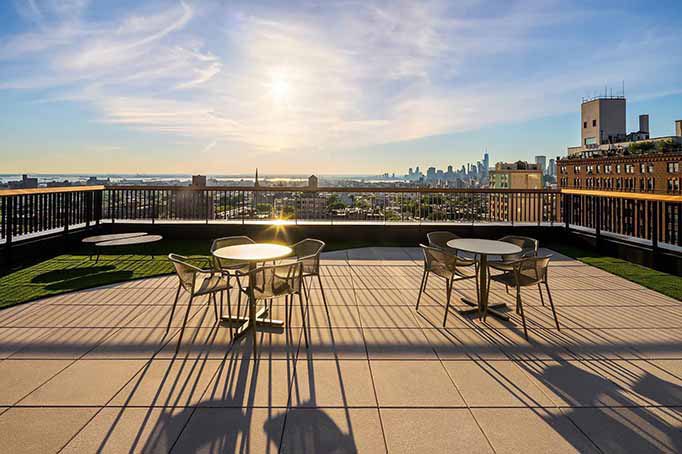 Roof Deck of One Prospect Park West