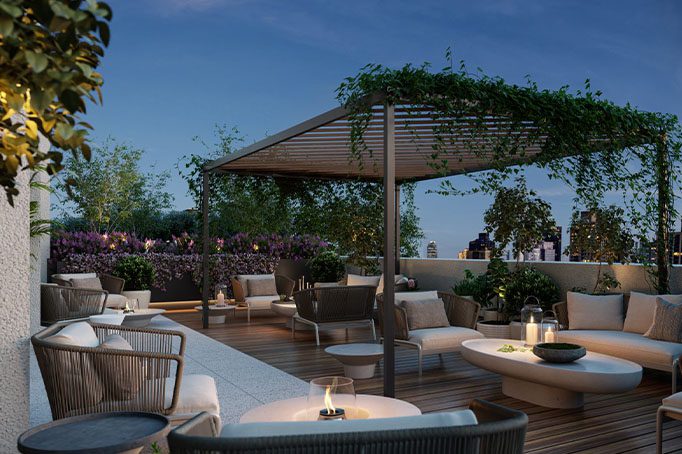 Roofdeck at the Harper, 310 East 86th Street, NYC