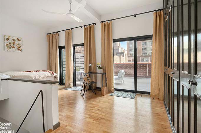 Duplex Bedroom at 250 West 27th Street, 6-K