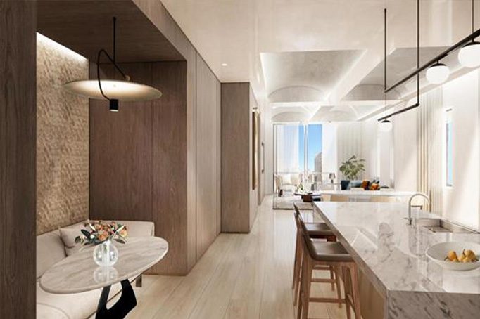 Kitchen / Living Room at 305 East 61st Street